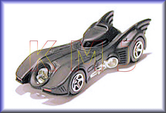 Hot Wheels 2004 - Collector # 031/212 - First Editions 31/100 - Batmobile - Matte Black - SC