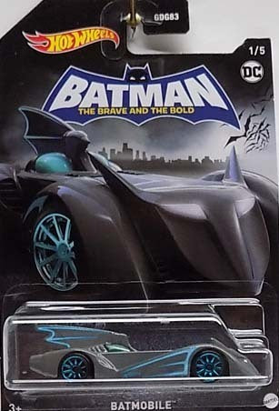 Hot Wheels 2021 - Batman / Batmobile Series # 1/5 - Batmobile (The Brave and the Bold) - Gray