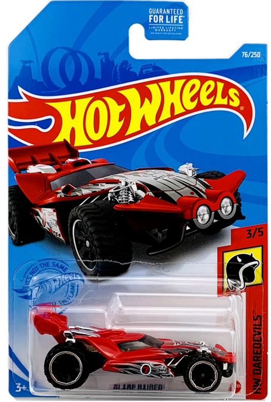 Hot Wheels 2021 - Collector # 076/250 - HW Daredevils 3/5 - Blade Raider - Red