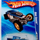 Hot Wheels 2010 - Collector # 143/240 - HW Hot Rods 5/10 - Bone Shaker - Matte Blue / #6 - Gold 5 Spokes - USA