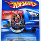 Hot Wheels 2006 - Collector # 144/223 - Faster Than Ever - Bugatti Veyron - Gray & Blue - FTE Wheels
