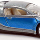 Hot Wheels 2006 - Collector # 144/223 - Bugatti Veyron - Gray & Blue - 10 Spoke Wheels - USA