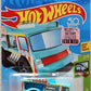 Hot Wheels 2018 - Collector # 094/365 - HW Fun Park 2/5 - Chill Mill - Aqua - USA 50th Card with Factory Stick