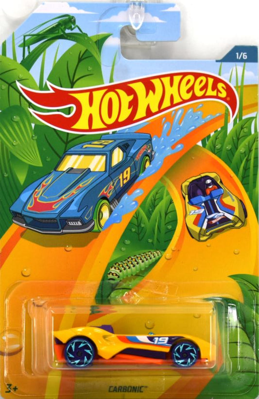 Hot Wheels 2019 - Easter / Spring Series 1/6 - Carbonic - Yellow