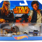 Hot Wheels 2015 - Star Wars Character Cars Set # 1 - Chewbacca & Han Solo