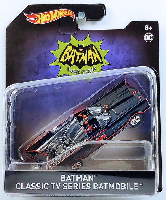 Hot Wheels 2020 - Batman 1/50 Scale - Classic TV Series Batmobile - Black