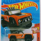 Hot Wheels 2021 - Collector # 163/250 - Then And Now 6/10 - Custom Ford Bronco - Orange - IC