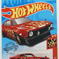 Hot Wheels 2020 - Collector # 142/250 - HW Flames 9/10 - Custom Ford Maverick - Metallic Red Orange - IC