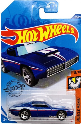 Hot Wheels 2020 - Collector # 173/250 - Muscle Mania 8/10 - Custom Otto - Blue