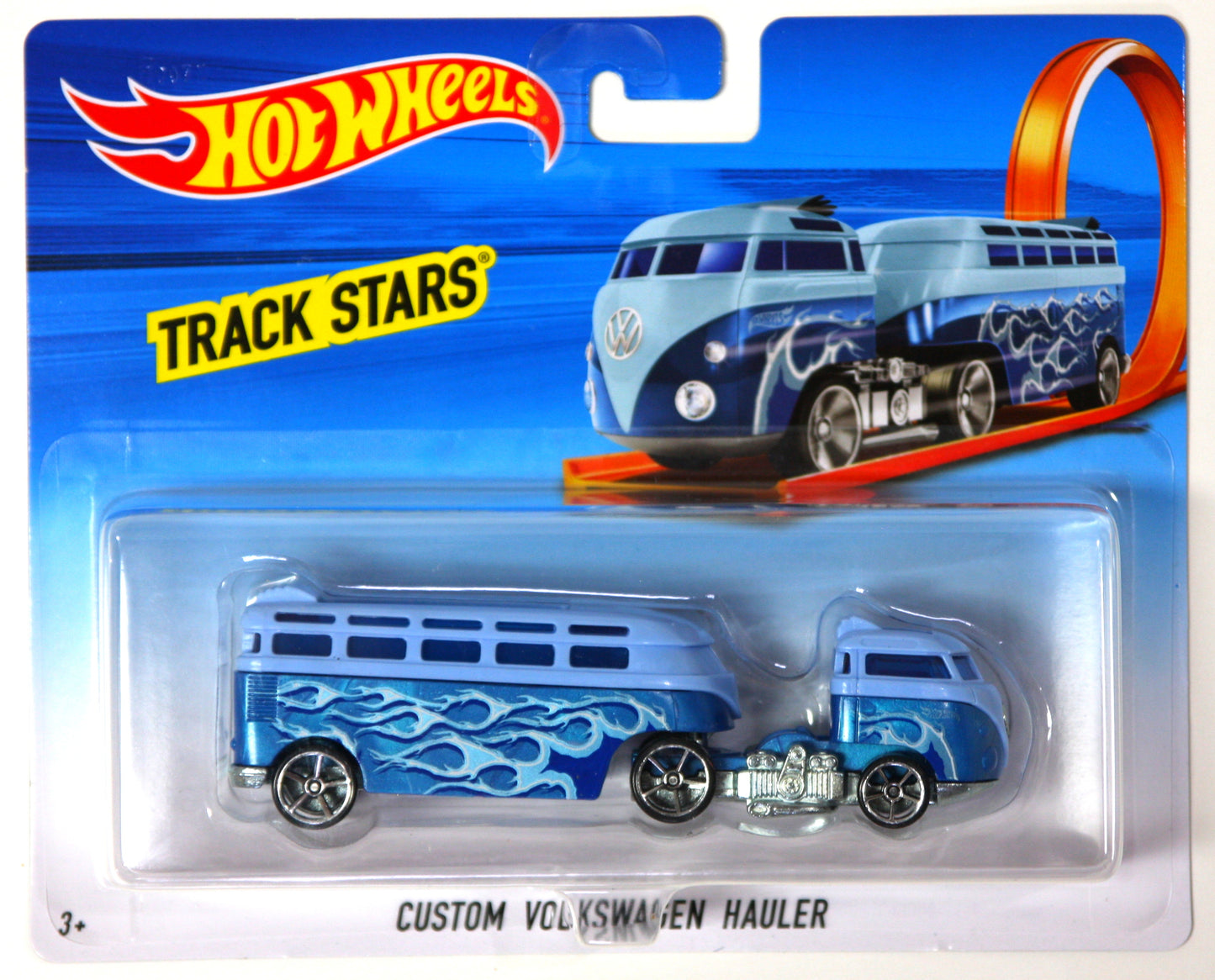 Hot Wheels 2017 - Track Stars - Custom Volkswagen Hauler - Blue
