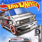 Hot Wheels 2019 - Collector # 023/250 - Super Chromes 4/5 - Custom '77 Dodge Van - Chrome - USA