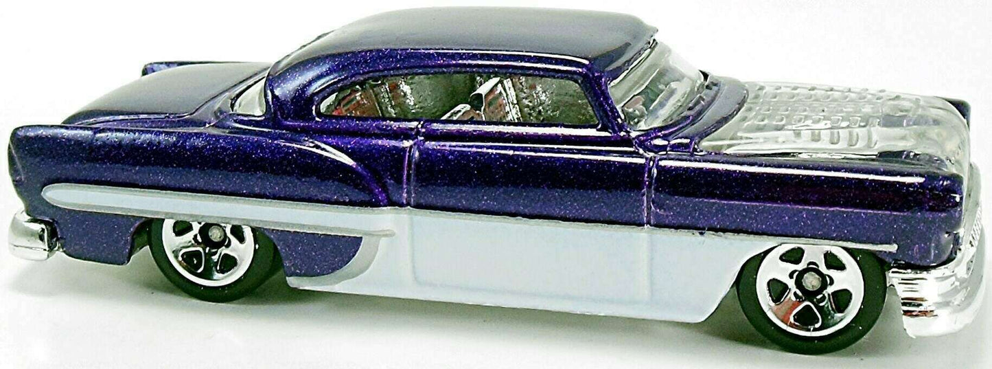 Hot Wheels 2007 - Collector # 034/180 - New Models 34/36 - Custom '53 Chevy - Purple Metalflake & White - USA