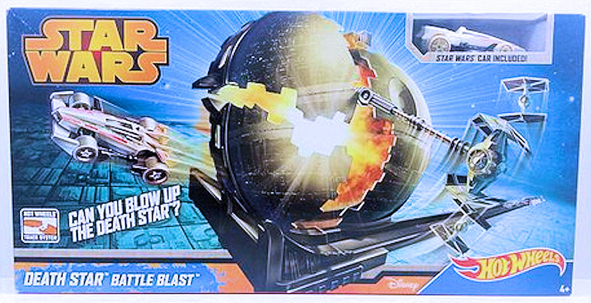 Hot Wheels 2015 - Star Wars - DEATH STAR BATTLE BLAST - Track Set - NEW Casting