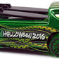 Hot Wheels 2016 - Happy Halloween! # 3/8 - Deora II - Green - Black on Transparent Green PR5 Wheels