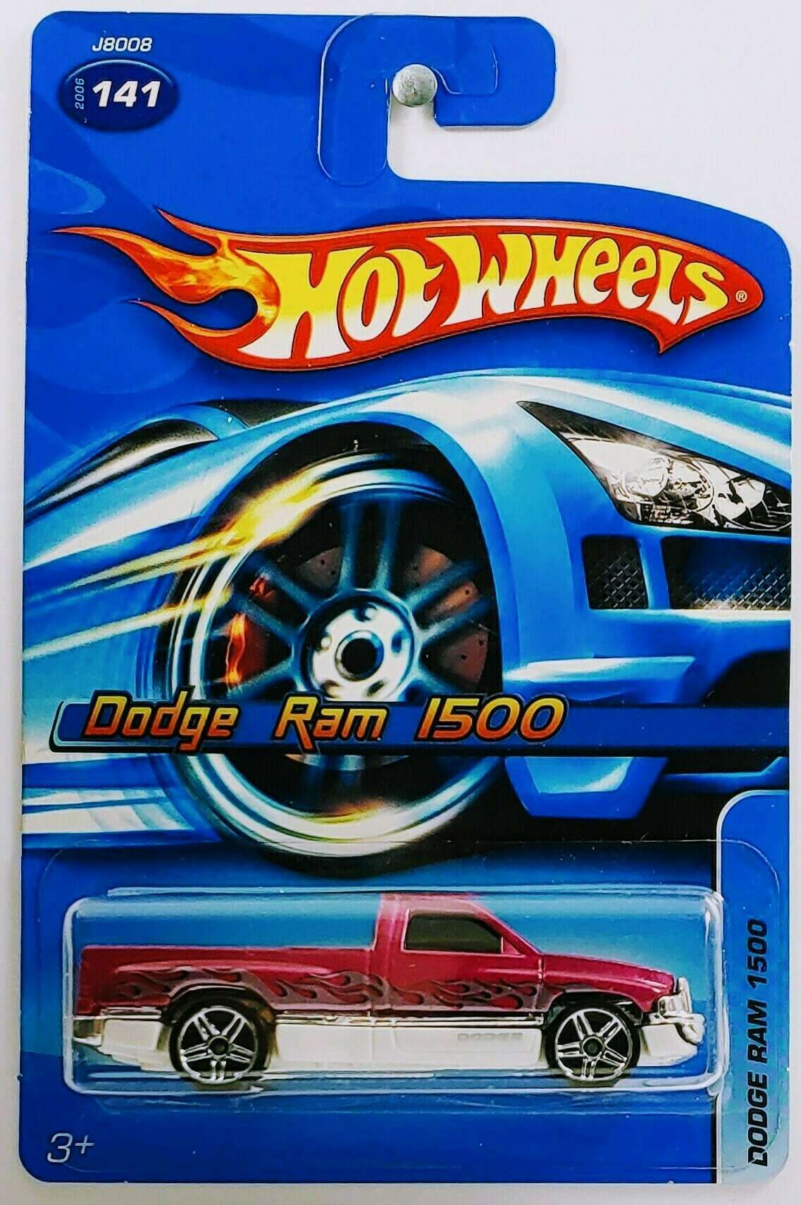 Hot Wheels 2006 - Collector # 141/223 - Dodge Ram 1500 - Magenta - USA