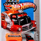 Hot Wheels 2013 - Collector # 047/250 - HW City / HW City Works - Fast Gassin - Black Cab, Red Fenders & Orange Tank