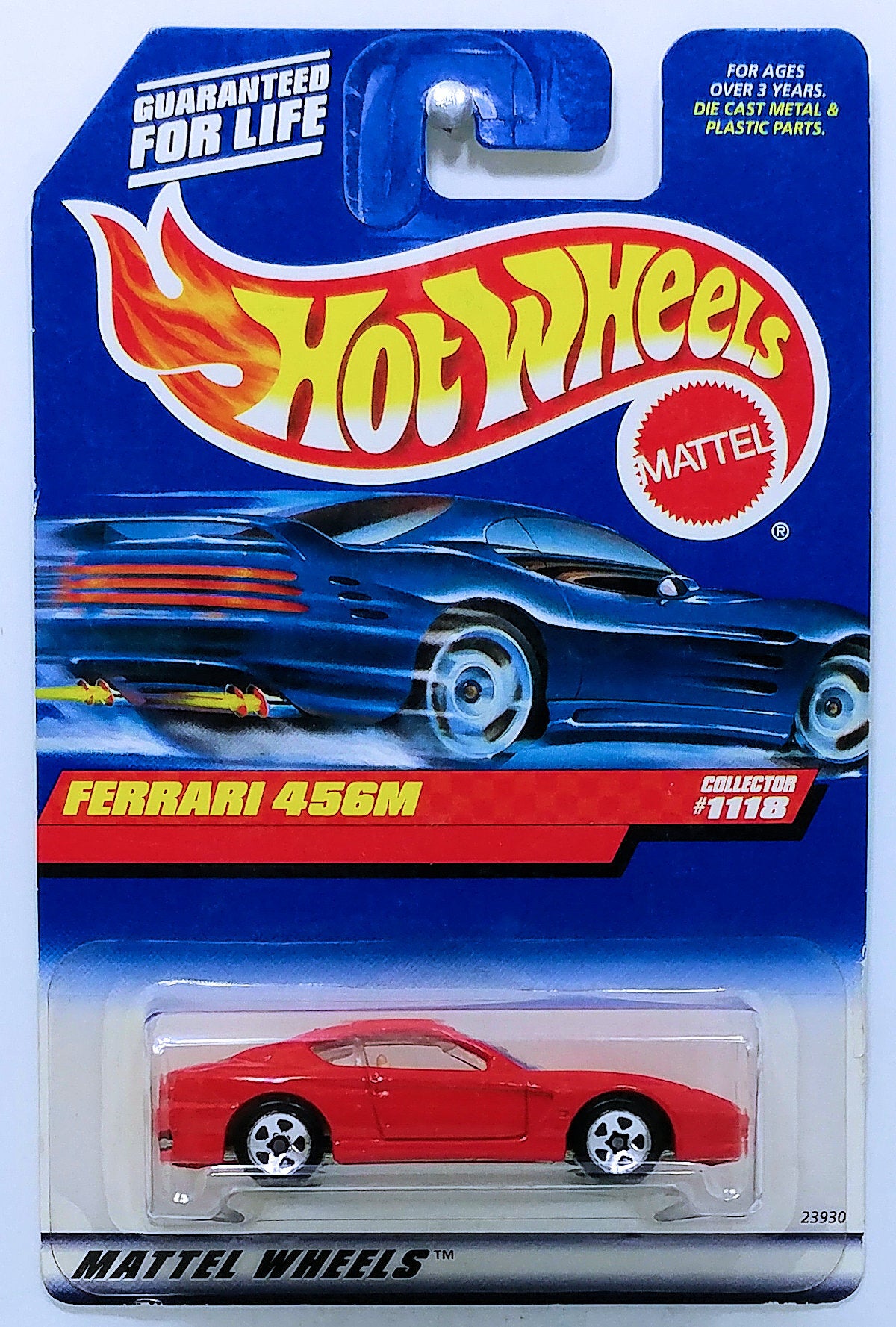 Hot Wheels 1999 - Collector # 1118 - Ferrari 456M - Red