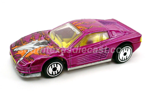 Hot Wheels 1993 - ReVealers - Ferrari Testarossa - Purple - UH Wheels - Baggie
