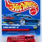 Hot Wheels 1997 - Collector # 611 - Fire-Eater II - Red - New '98 Blue Car Card