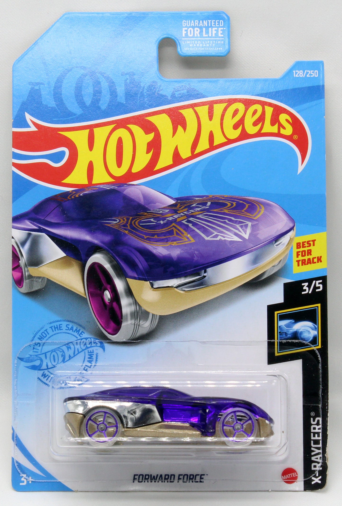 Hot Wheels 2021 - Collector # 128/250 - X-Raycers 2/5 - Forward Force - Purple