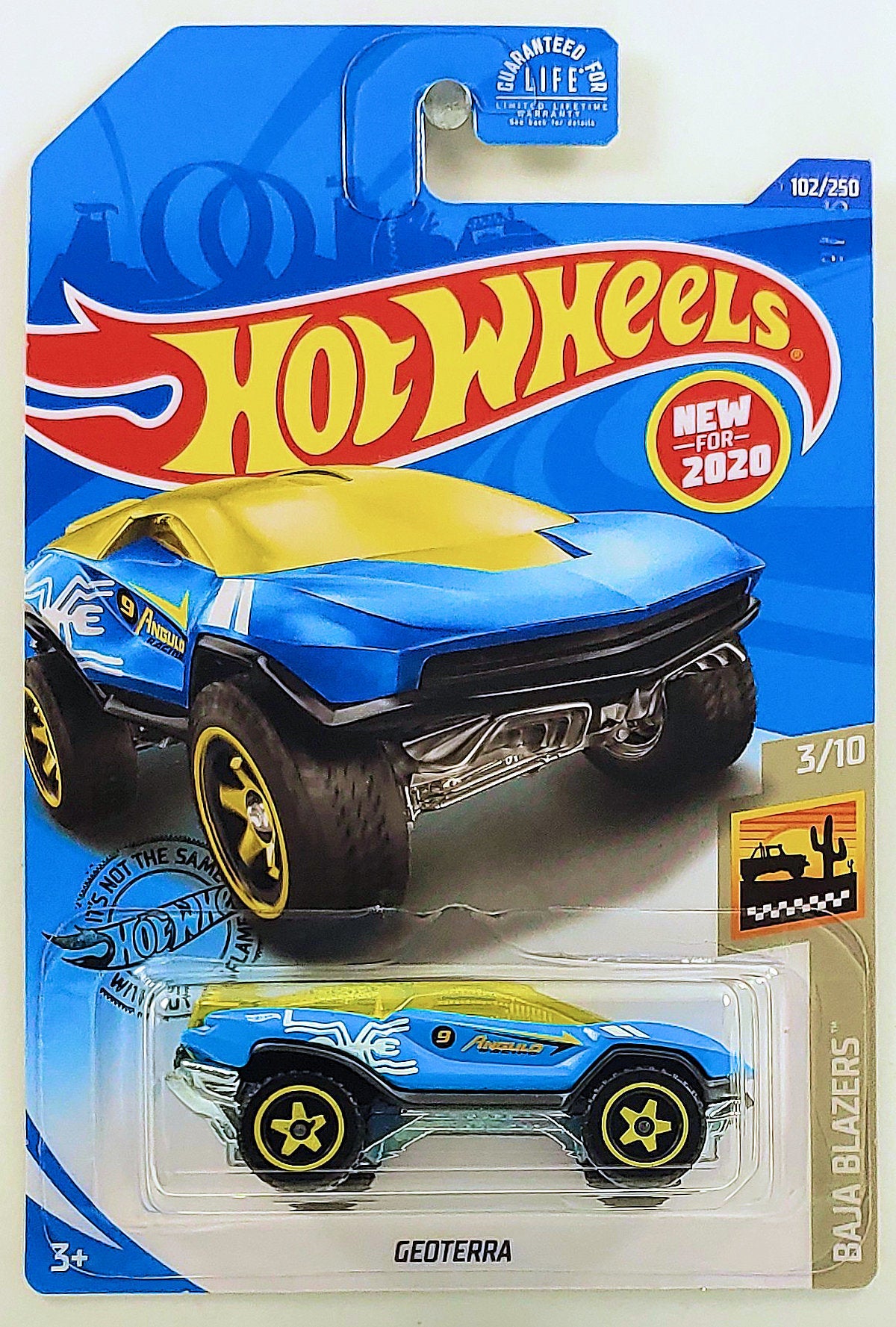 Hot Wheels 2020 - Collector # 102/250 - Baja Blazers 3/10 - New Models - Geoterra - Blue