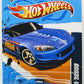 Hot Wheels 2012 - Collector # 141/247 - HW Performance 1/10 - Honda S2000 - Satin Blue / AEM / Windshield Banner