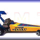Hot Wheels 1996 - Collector # 091 - M&D Toys - Snake Dragster - Yellow - Limited Edition 8,000 - USA