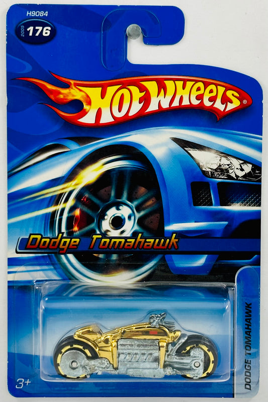 Hot Wheels 2005 - Collector # 176/183 - Dodge Tomahawk - Gold Chrome - USA '06