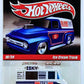 Hot Wheels 2010 - Delivery / Slick Rides 18/34 - Ice Cream Truck - White / Isky Racing Cams - Metal/Metal & Real Riders