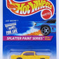 Hot Wheels 1996 - Collector # 410 - Splatter Paint Series 3/4 - Juice Machine ('55 Chevy) - Yellow - 5 Spokes - Name Change