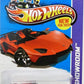 Hot Wheels 2013 - Collector # 180/250 - HW Showroom / HW All Stars / New Models - Lamborghini Aventador J - Candy Red - USA