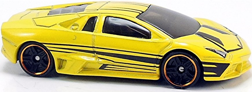 Hot Wheels 2012 - Collector # 121/247 - HW All Stars 1/10 - Lamborghini Reventon - Yellow - USA