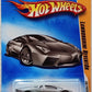 Hot Wheels 2009 - Collector # 021/166 - HW Premiere 21/42 - Lamborghini Reventon - Gray - IC