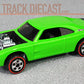 Hot Wheels 2008 - Since '68 / Muscle Cars # 09/10 - Large and in Charger - Green - Basic Wheels on Red Lines - Metal/Metal