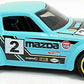 Hot Wheels 2015 - Collector # 193/250 - HW Workshop: Speed Team - Mazda RX-7 - Baby Blue - Kmart Exclusive - USA