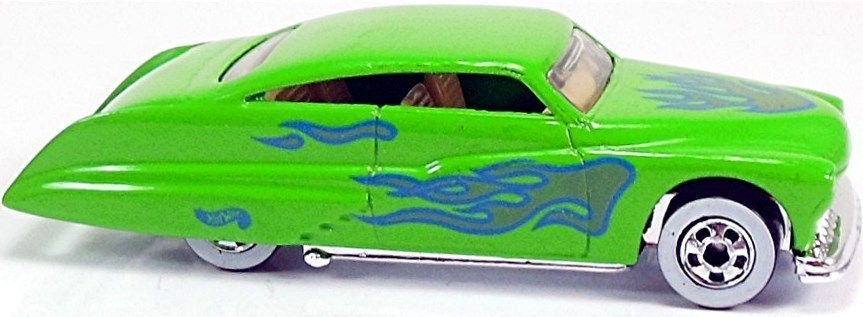 Hot Wheels 1995 - Collector # 263 - Mean Green Passion - Green - White Walls - USA
