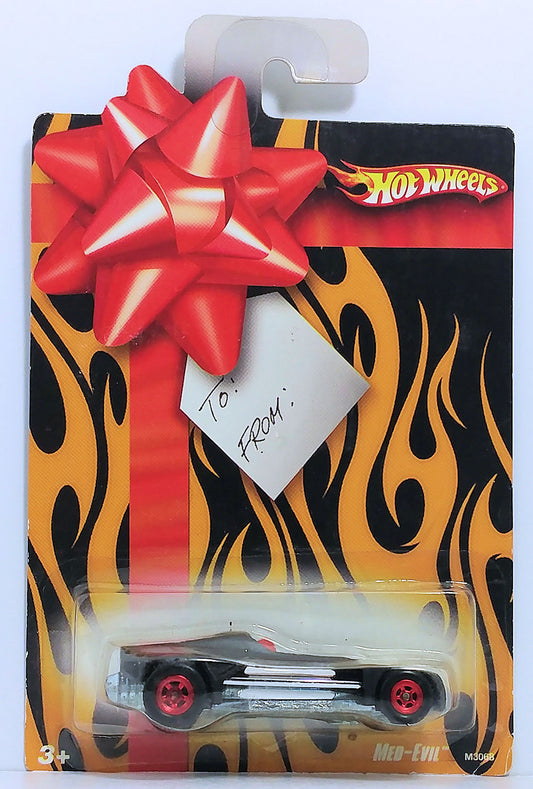 Hot Wheels 2007 - Gift Card Series - Med-Evil - Black - Real Riders - Walmart Exclusive