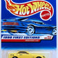Hot Wheels 1998 - Collector # 646 - First Editions 11/40 - Mercedes SLK - Yellow - 5 Dots - Tan Interior