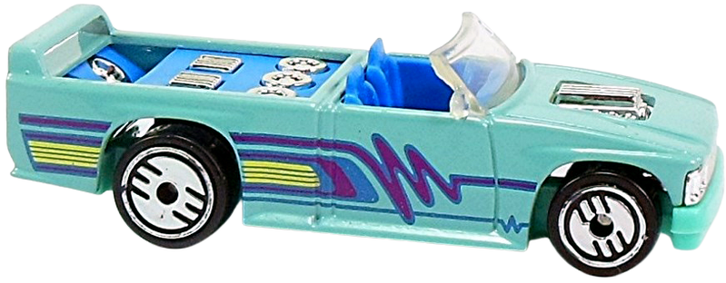Hot Wheels 1991 - Collector # 089 - Mini Truck - Turquoise - UH Wheels