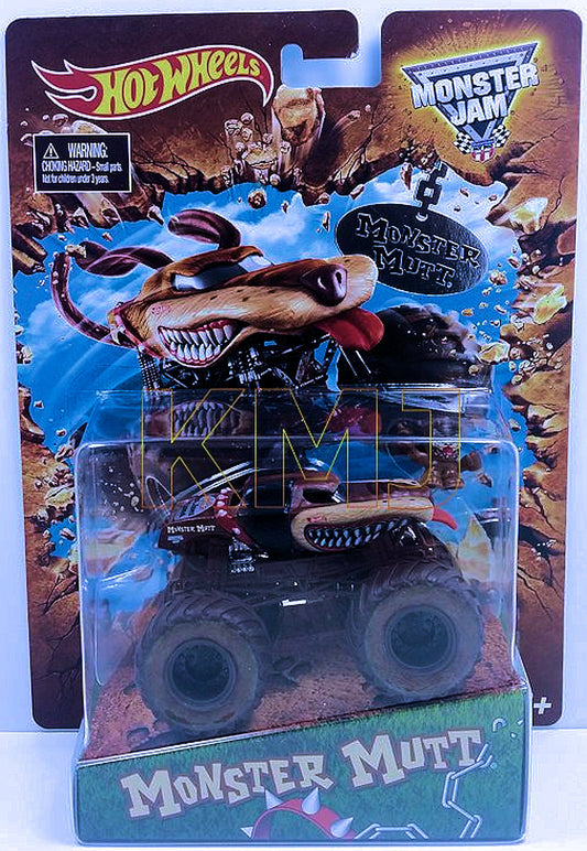 Hot Wheels 2014 - Monster Jam # CBX92 - Monster Mutt - Brown - Promo Exclusive - Not Sold in Stores