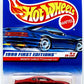 Hot Wheels 1999 - Collector # 910 - First Editions 06/26 - Monte Carlo Concept Car - Metallic Dark Red - 5 Spokes