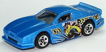 Hot Wheels 2000 - Collector # 039/250 - Speed Blaster Series 3/4 - Mustang Cobra - Blue - Malaysia - USA SQ