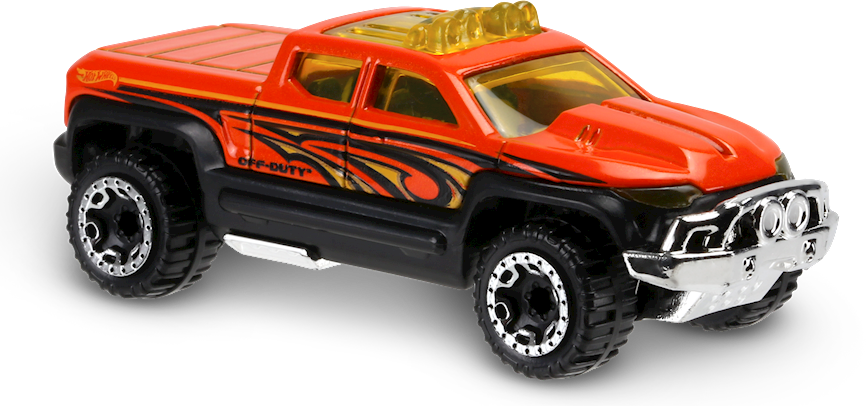 Hot Wheels 2016 - Collector #146/250 - HW Hot Trucks Series #6/10 - Off-Duty - Metalflake Orange