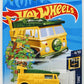 Hot Wheels 2021 - Collector # 039/250 - HW Screen Time 4/10 - Party Wagon - Yellow & Green / Teenage Mutant Ninja Turtles - IC