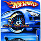 Hot Wheels 2006 - Collector # 132/223 - Pikes Peak Celica - Black - Black Wing - NO Tampo on Rear Quarter Panel - PR5 Wheels