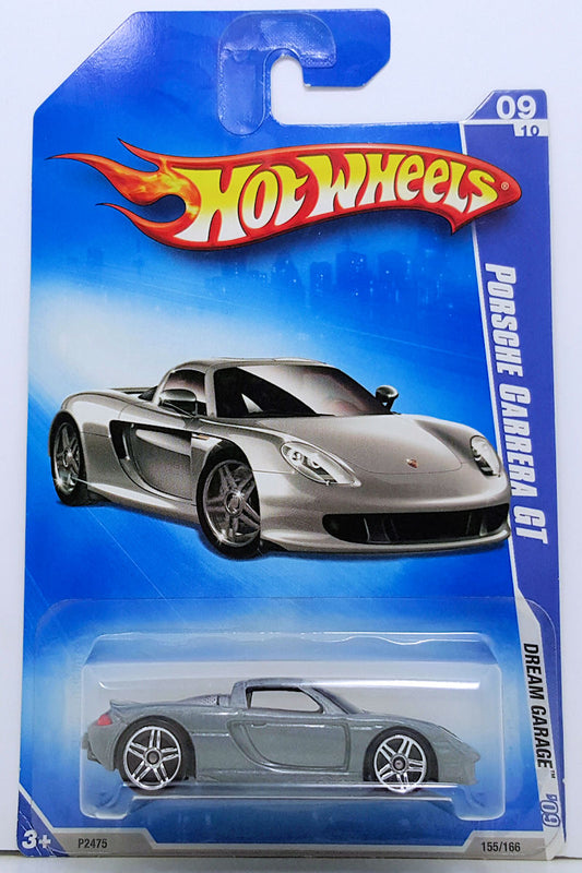 Hot Wheels 2009 - Collector # 155/190 - Series 09/10 - Porsche Carrera GT - Gray - IC