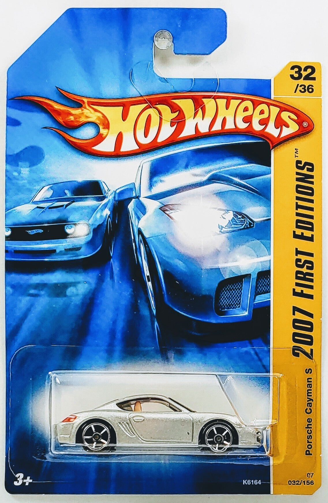 Hot Wheels 2007 - Collectors # 032/156 - First Editions 32/36 - Porsche Cayman S - Silver - OH5SP Wheels - IC