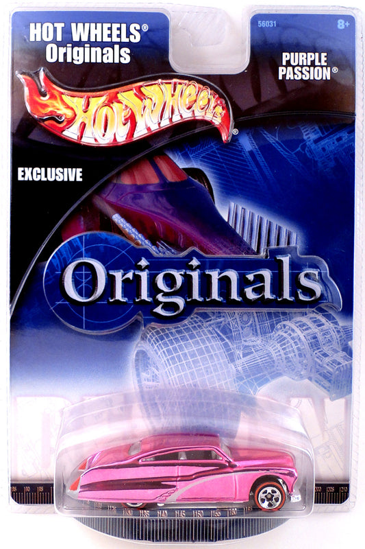Hot Wheels 2002 - Originals - Purple Passion - Pink Chrome - Redlines - Target Exclusive