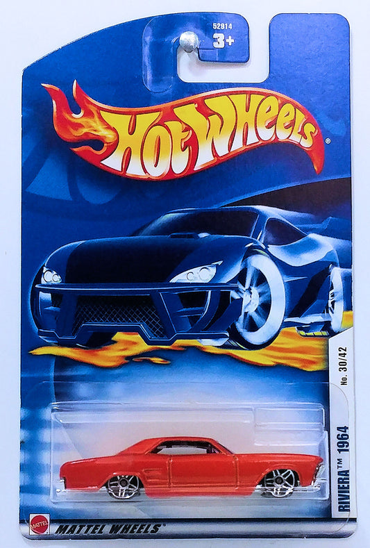 Hot Wheels 2002 - Collector # 042/240 - First Edition Series 30/42 - Riviera 1964 - Metallic Orange - IC