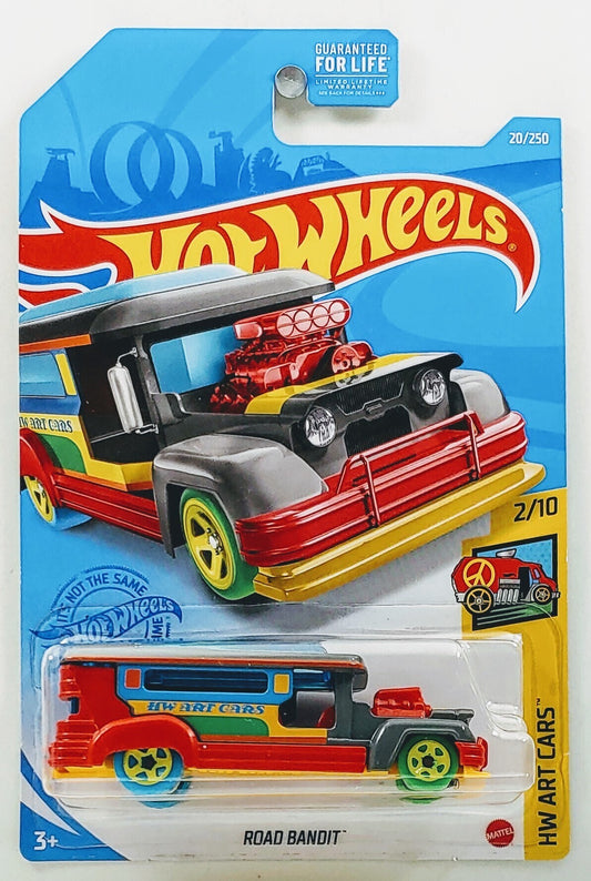 Hot Wheels 2021 - Collector # 020/250 - HW Art Cars 2/10 - Road Bandit - Red